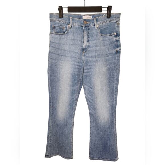 Loft High Waist Kick Crop Jeans 8 / 29 - Picture 2 of 7
